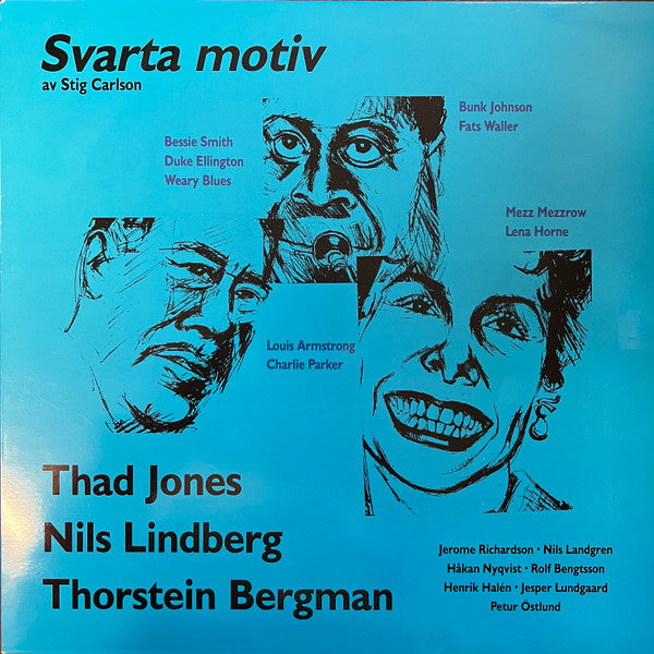 Stig Carlson ~ Svarta Motiv (Vinyl) - Djungel & Jazz