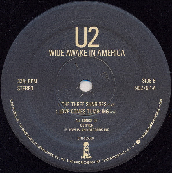 U2 ~ Wide Awake In America (Vinyl) - Djungel & Jazz