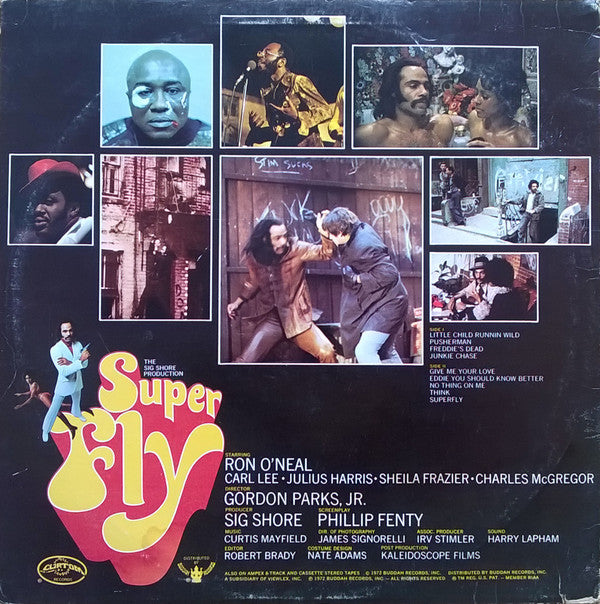 Curtis Mayfield : Super Fly (LP, Album, Son)