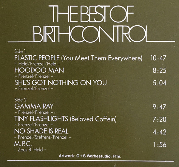 Birth Control : The Best Of Birth Control (LP, Comp)