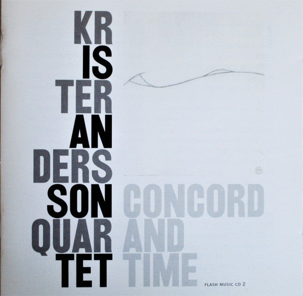 Krister Andersson Quartet ~ Concord And Time (Vinyl) - Djungel & Jazz