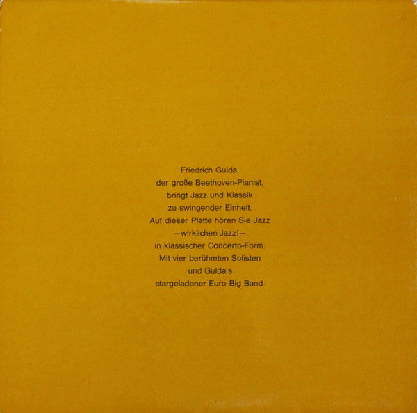 Friedrich Gulda - J.J. Johnson / Freddie Hubbard / Sahib Shihab : Music For 4 Soloists And Band No.1 (LP, Album, Gat)