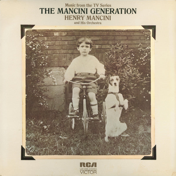 Henry Mancini And His Orchestra ~ Music From The TV Series "The Mancini Generation" (Vinyl) - Djungel & Jazz