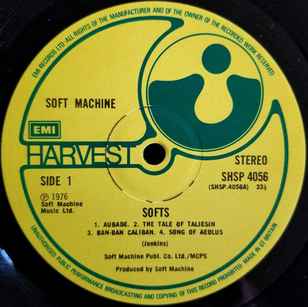 Soft Machine ~ Softs (Vinyl) - Djungel & Jazz