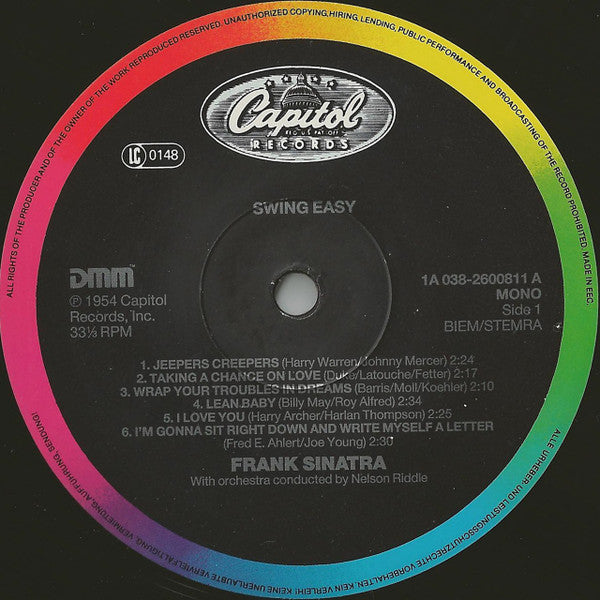 Frank Sinatra ~ Swing Easy (Vinyl) - Djungel & Jazz
