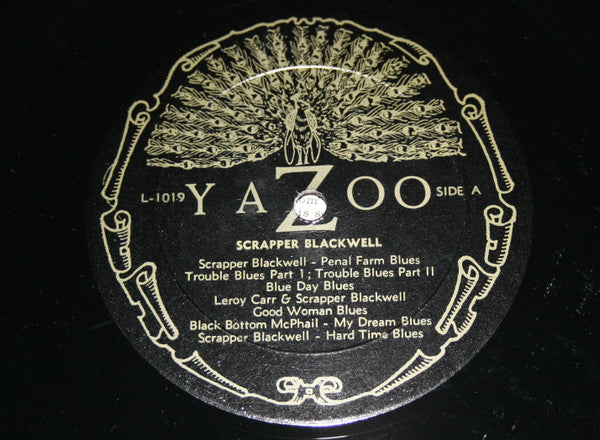 Scrapper Blackwell ~ The Virtuoso Guitar Of Scrapper Blackwell (Vinyl) - Djungel & Jazz