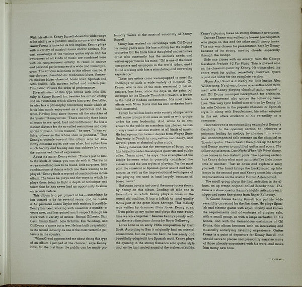 Kenny Burrell ~ Guitar Forms (Vinyl) - Djungel & Jazz