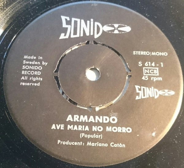 Armando  ~ Ave Maria No Morro / Vagabondo (Vinyl) - Djungel & Jazz