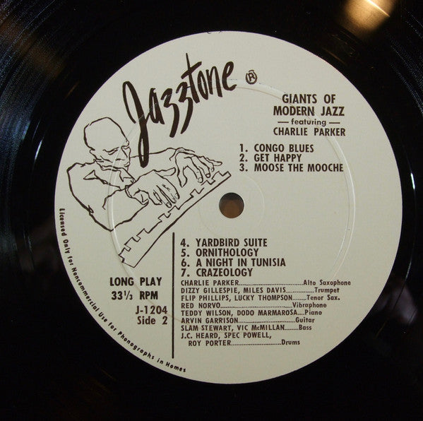 Dizzy Gillespie And Charlie Parker ~ Giants Of Modern Jazz (Vinyl) - Djungel & Jazz