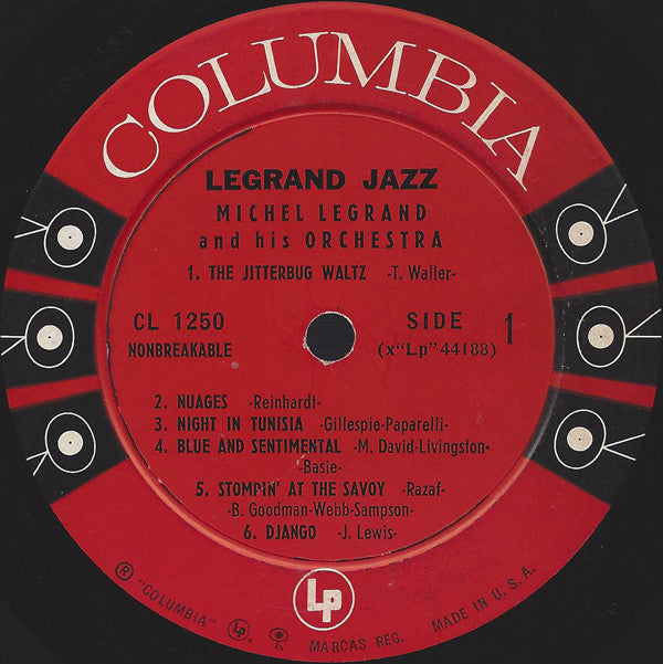 Michel Legrand ~ Legrand Jazz (Vinyl) - Djungel & Jazz