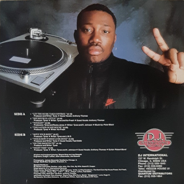 Tyree Cooper ~ Nation Of Hip House (Vinyl) - Djungel & Jazz