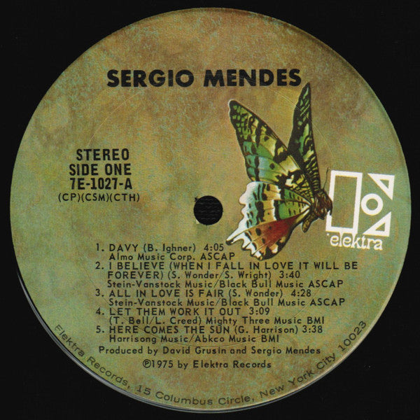 Sergio Mendes ~ Sergio Mendes (Vinyl) - Djungel & Jazz