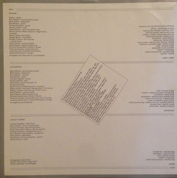 Billy Cobham : Simplicity Of Expression - Depth Of Thought (LP, Album, Pit)