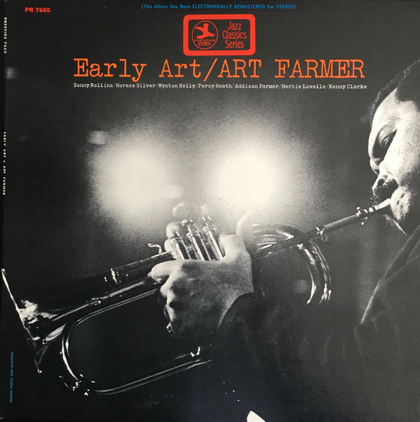 Art Farmer ~ Early Art (Vinyl) - Djungel & Jazz