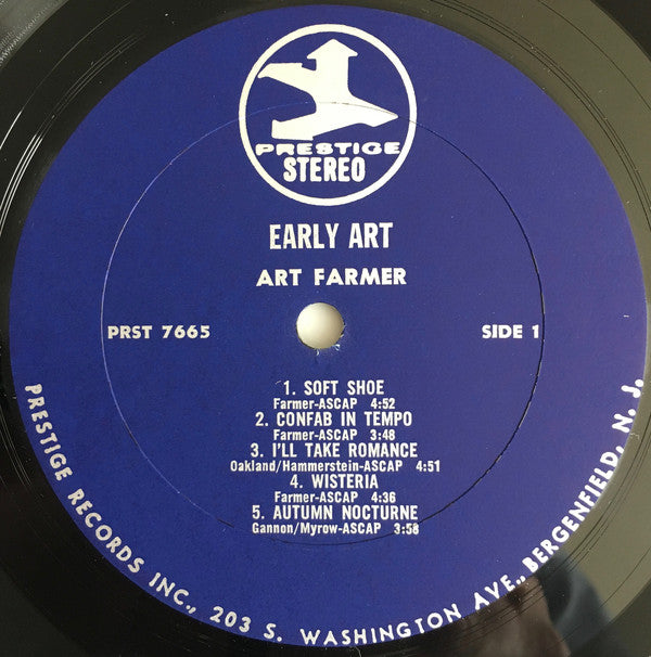 Art Farmer ~ Early Art (Vinyl) - Djungel & Jazz