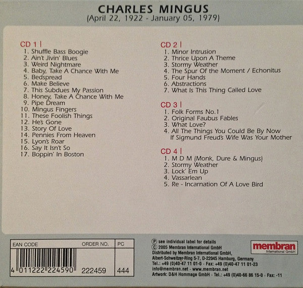 Charles Mingus ~ Minor Intrusion (Vinyl) - Djungel & Jazz