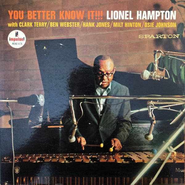 Lionel Hampton : You Better Know It!!! (LP, Album, Mono, Gat)