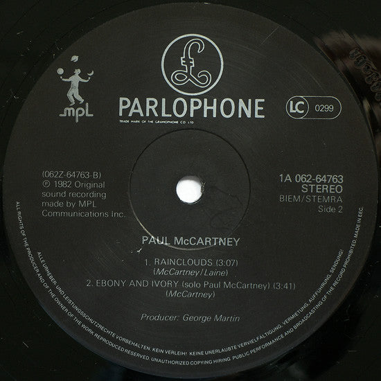 Paul McCartney ~ Ebony And Ivory (Vinyl) - Djungel & Jazz