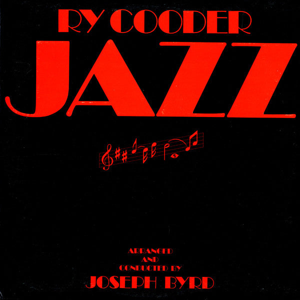 Ry Cooder ~ Jazz (Vinyl) - Djungel & Jazz