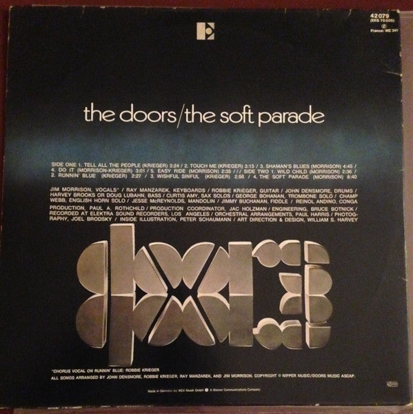 The Doors ~ The Soft Parade (Vinyl) - Djungel & Jazz