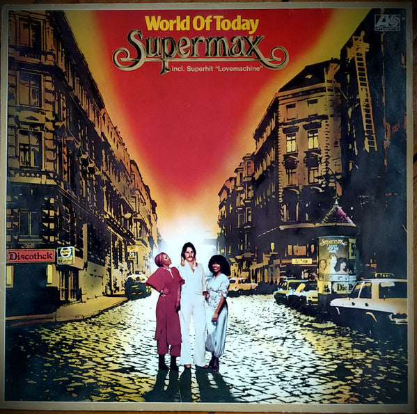 Supermax : World Of Today (LP, Album, Tra)