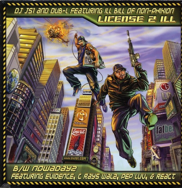 DJ JS1* and Dub-L : License 2 Ill / Nowadayz (12")