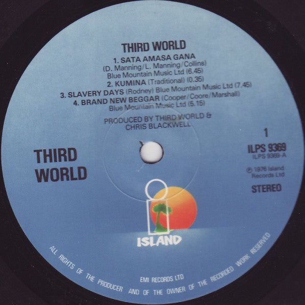 Third World ~ Third World (Vinyl) - Djungel & Jazz