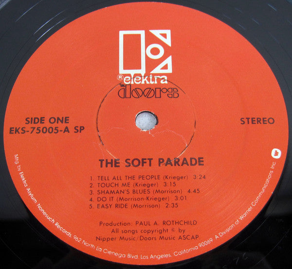 The Doors ~ The Soft Parade (Vinyl) - Djungel & Jazz