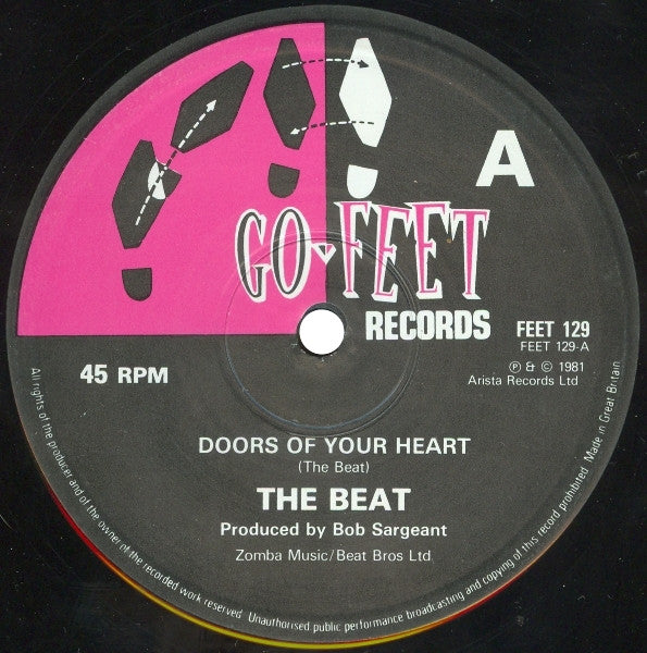 The Beat (2) : Doors Of Your Heart (Dub) (12", Single)