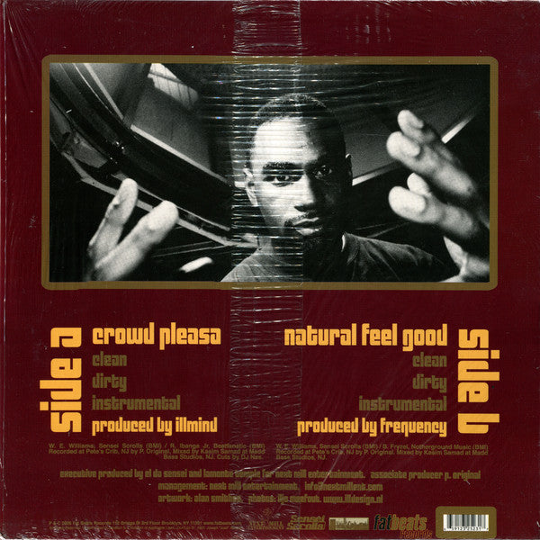 El Da Sensei ~ Crowd Pleasa / Natural Feel Good (Vinyl) - Djungel & Jazz