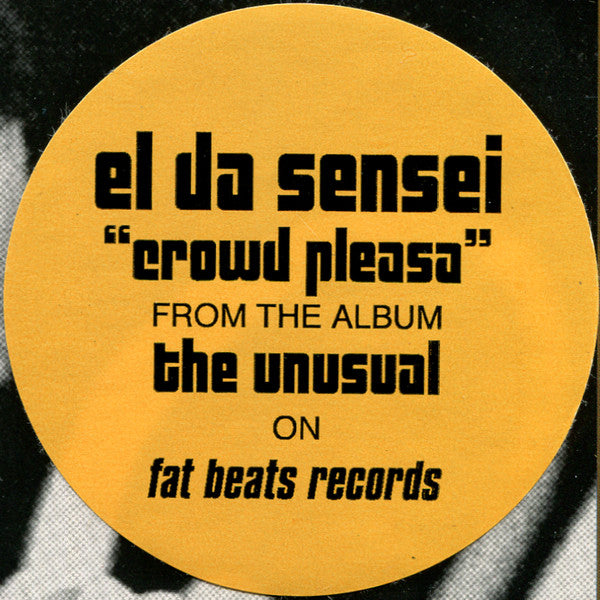 El Da Sensei ~ Crowd Pleasa / Natural Feel Good (Vinyl) - Djungel & Jazz