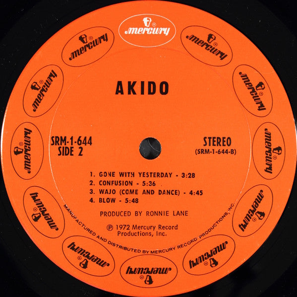 Akido  ~ Akido (Vinyl) - Djungel & Jazz