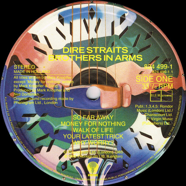 Dire Straits ~ Brothers In Arms (Vinyl) - Djungel & Jazz