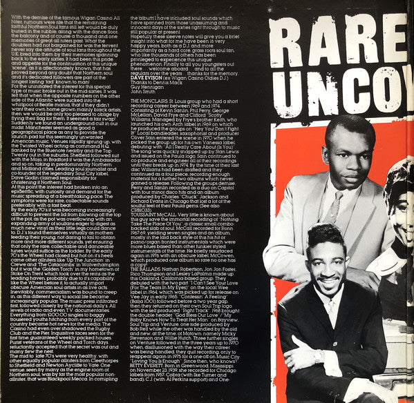 Various ~ Rare Soul Uncovered (18 Northern Soul Favourites) (Vinyl) - Djungel & Jazz