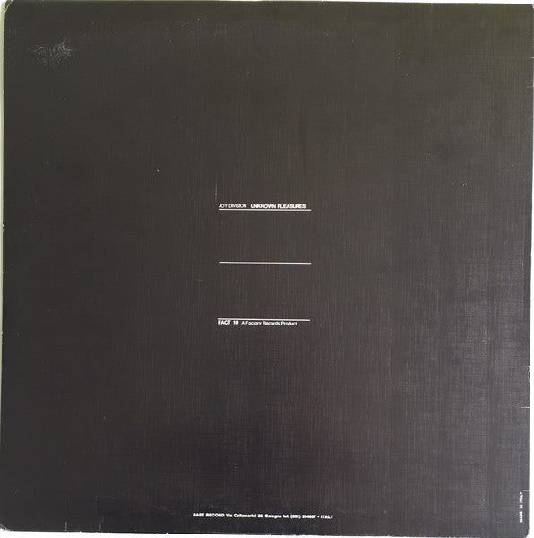 Joy Division ~ Unknown Pleasures (Vinyl) - Djungel & Jazz