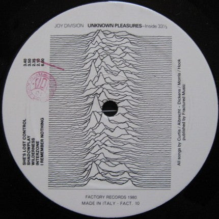 Joy Division ~ Unknown Pleasures (Vinyl) - Djungel & Jazz