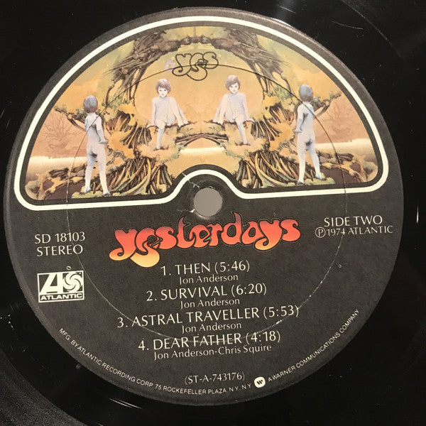 Yes ~ Yesterdays (Vinyl) - Djungel & Jazz