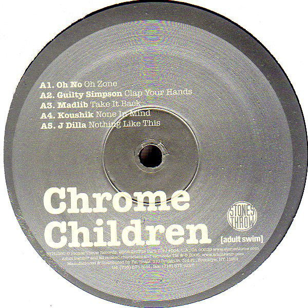 Peanut Butter Wolf ~ Chrome Children (Vinyl) - Djungel & Jazz