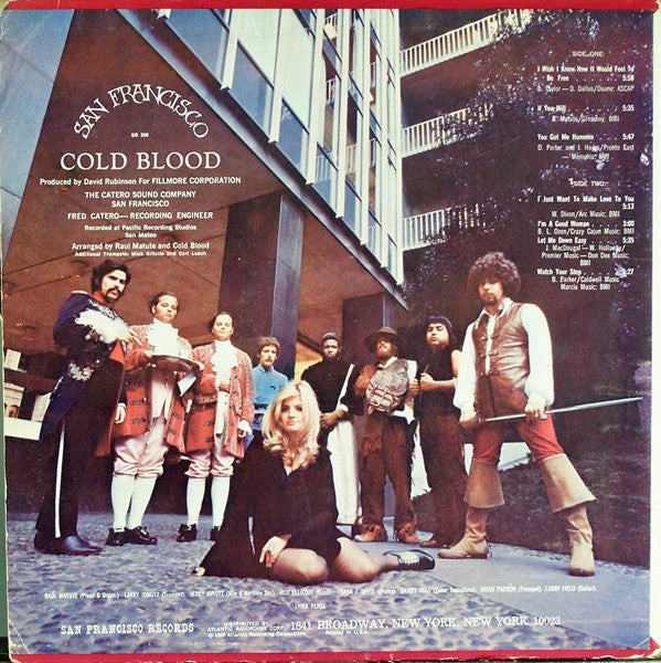 Cold Blood ~ Cold Blood (Vinyl) - Djungel & Jazz
