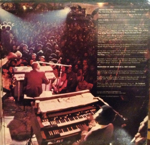 Aretha Franklin ~ Live At Fillmore West (Vinyl) - Djungel & Jazz