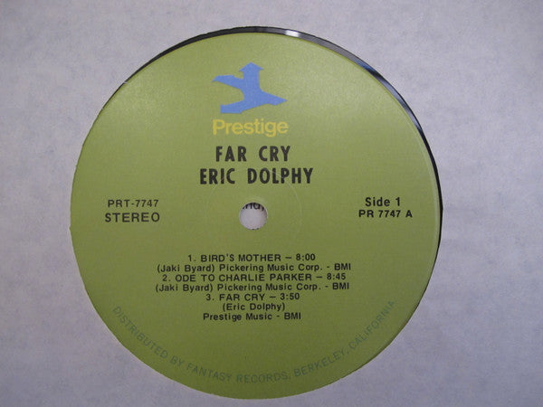 Eric Dolphy ~ Far Cry! (Vinyl) - Djungel & Jazz