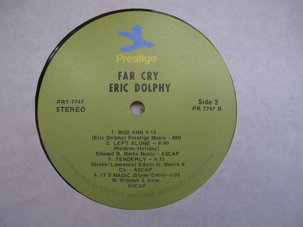 Eric Dolphy ~ Far Cry! (Vinyl) - Djungel & Jazz