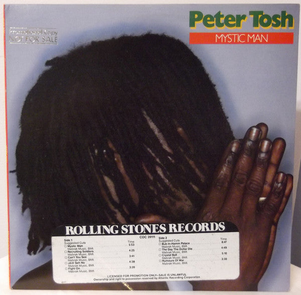 Peter Tosh ~ Mystic Man (Vinyl) - Djungel & Jazz