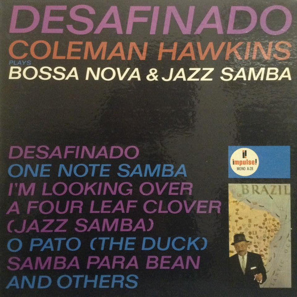Coleman Hawkins ~ Desafinado (Bossa Nova & Jazz Samba) (Vinyl) - Djungel & Jazz