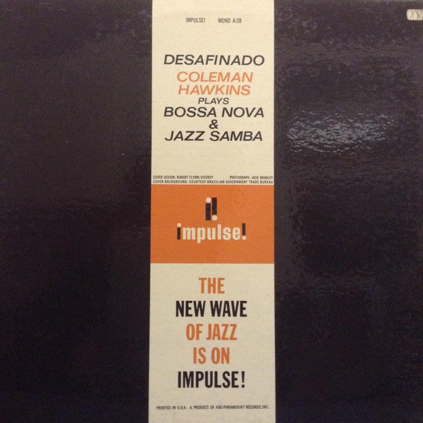 Coleman Hawkins ~ Desafinado (Bossa Nova & Jazz Samba) (Vinyl) - Djungel & Jazz