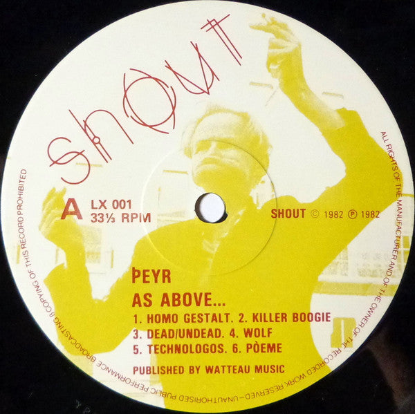 Þeyr ~ As Above... (Vinyl) - Djungel & Jazz