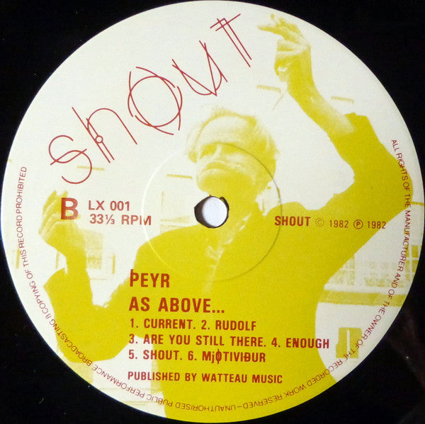 Þeyr ~ As Above... (Vinyl) - Djungel & Jazz