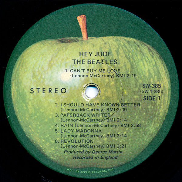 The Beatles ~ Hey Jude (Vinyl) - Djungel & Jazz