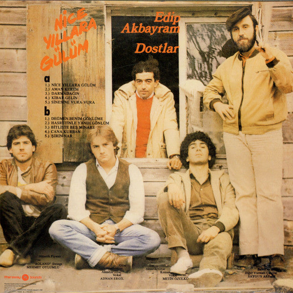 Edip Akbayram, Dostlar : Nice Yıllara Gülüm (LP, Album, RE, RM)