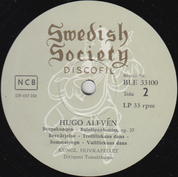 Hugo Alfvén, Kungliga Hovkapellet ~ Midsommarvaka, Bergakungen (Vinyl) - Djungel & Jazz